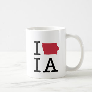 I Liebe Iowa Kaffeetasse