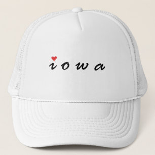 I Liebe Iowa Truckerkappe