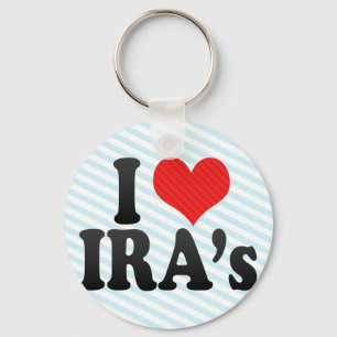 I Liebe IRA Schlüsselanhänger