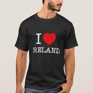 I Liebe Ireland Novelty Graphic T-Shirts
