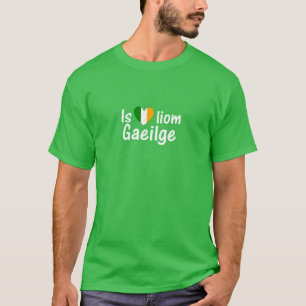 I Liebe-Iren Gaeilge gälische Mann-T-Shirt T-Shirt