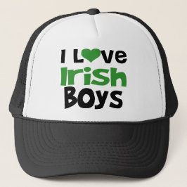 I Liebe Irish Boys Truckerkappe