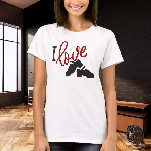 I Liebe Irish Dance - Hard Shoe T-Shirt (Von Creator hochgeladen)
