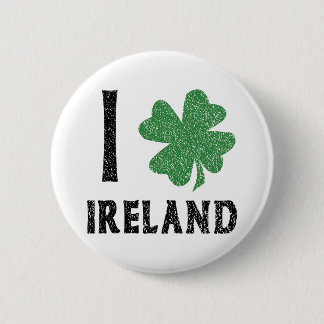 I Liebe Irland Button