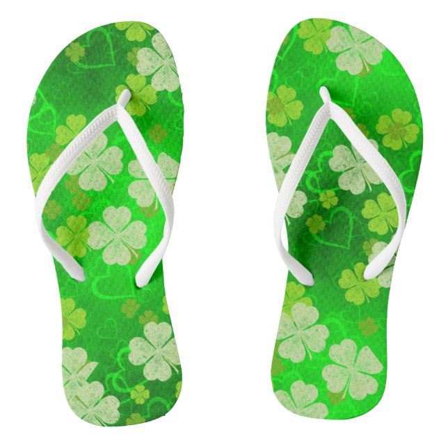 I Liebe Irland Flip Flops (Fußbett)