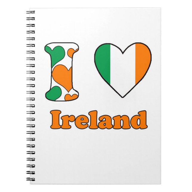I Liebe Irland Notizblock (Vorderseite)