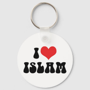 I Liebe Islam Schlüsselanhänger