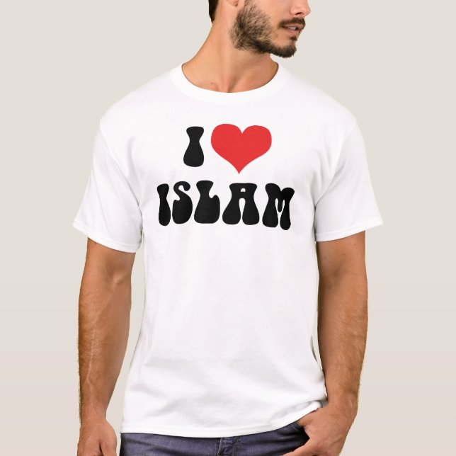 I Liebe Islam T - Shirt (Vorderseite)