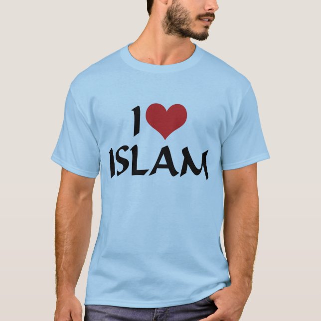 I Liebe Islam T - Shirt (Vorderseite)