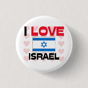 I Liebe Israel Button