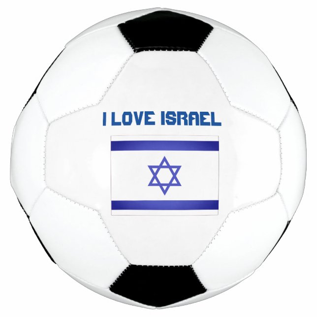 I Liebe Israel Fußball (Vorderseite)