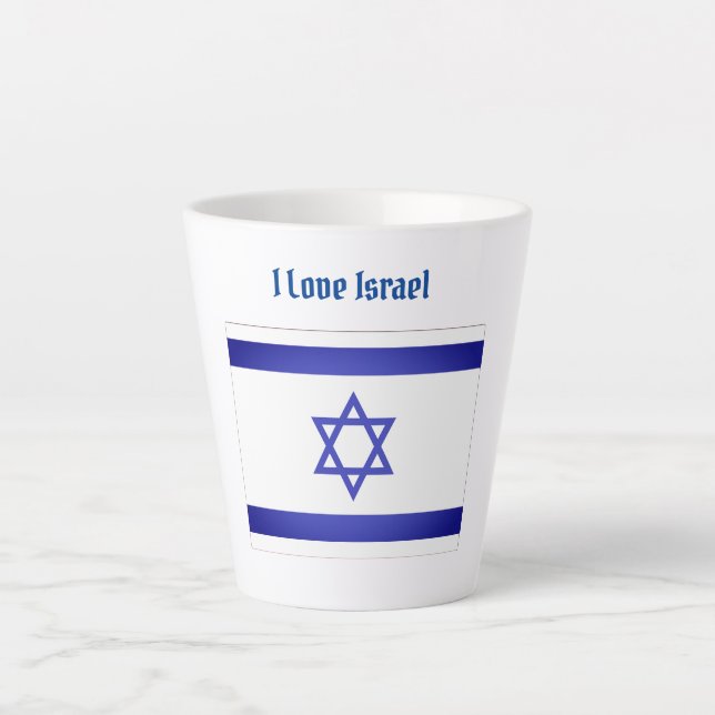 I Liebe Israel Milchtasse (Vorderseite)