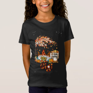 I Liebe ist Gigi Gnomes Pumpkin Herbstlaubs Autum T-Shirt