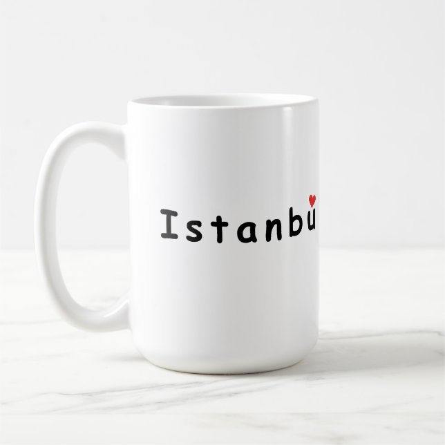 I Liebe Istanbul Kaffeetasse (Links)