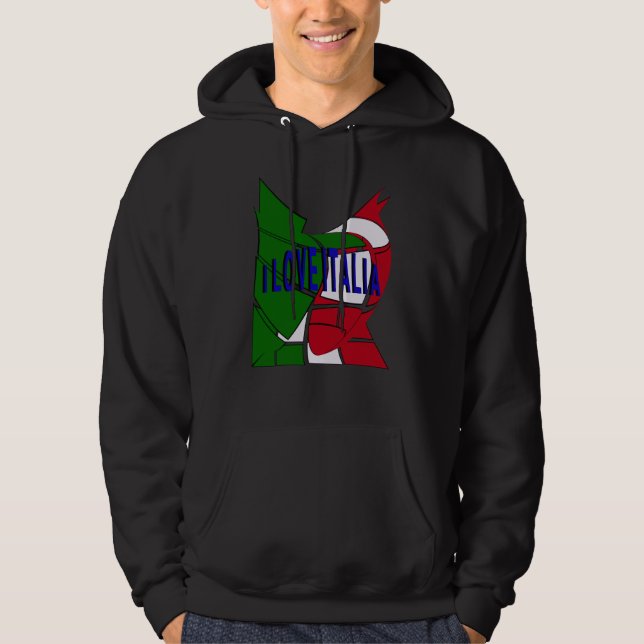 I Liebe Italia Hoodie (Vorderseite)