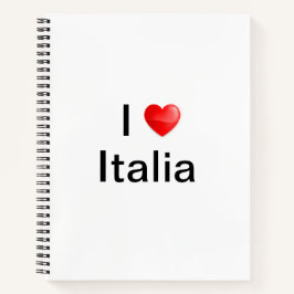 I Liebe Italia Notizbuch