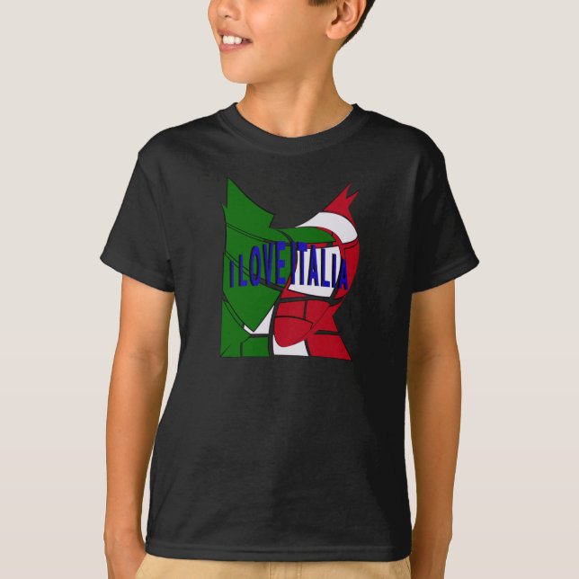 I Liebe Italia T-Shirt (Vorderseite)