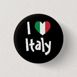 I Liebe Italien Button
