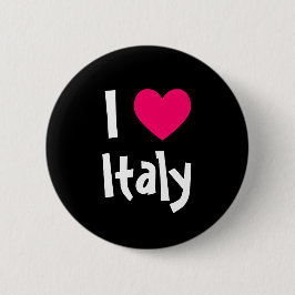 I Liebe Italien Button