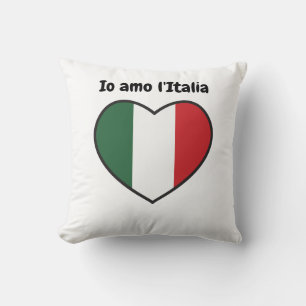 I Liebe Italien [Io amo l'Italia] Kissen
