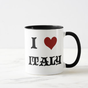 I Liebe-Italien-Kaffee-Tasse Tasse