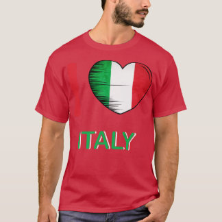 I Liebe Italien Meine Zuhause Mein Land 7 T-Shirt