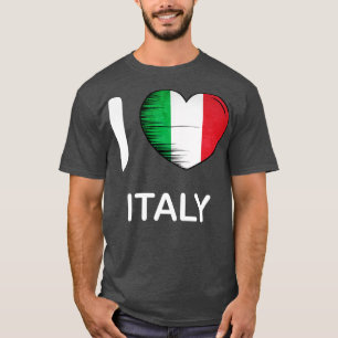 I Liebe Italien Meine Zuhause Mein Land 8 T-Shirt