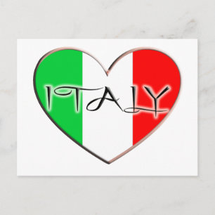 I LIEBE ITALIEN POSTKARTE
