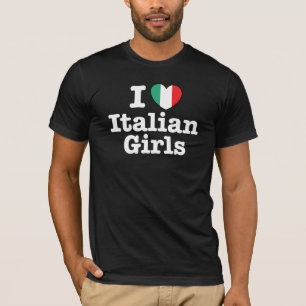 I Liebe Italienische Girls T-Shirt