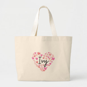 I Liebe Ivy Jumbo Stoffbeutel