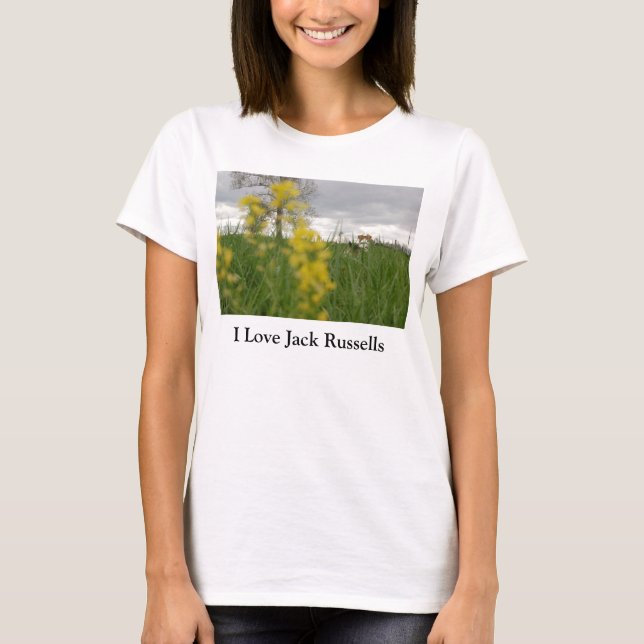 I Liebe-Jack Russells T - Shirt (Vorderseite)