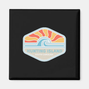 I Liebe Jagen Island Beach South Carolina Ocean W Magnet