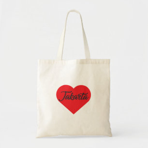 I Liebe Jakarta - Indonesien Tragetasche