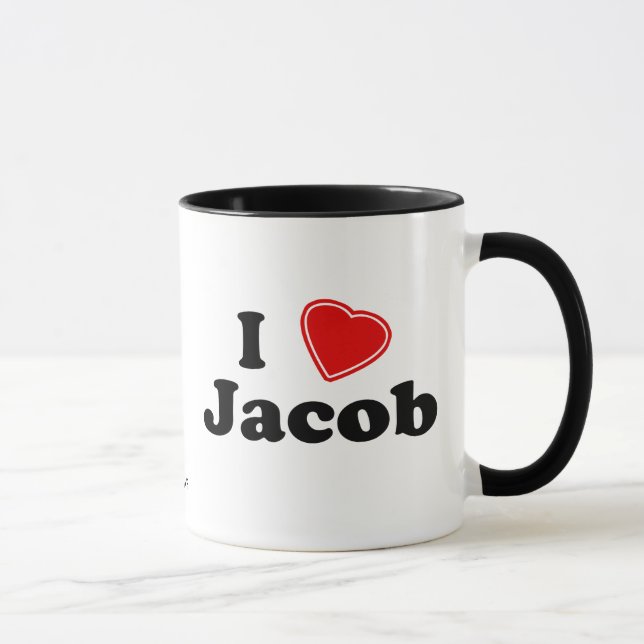 I Liebe Jakob Tasse (Rechts)