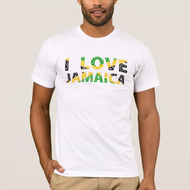 I LIEBE JAMAICA T-Shirt (Vorderseite)