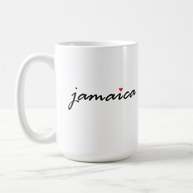 I Liebe Jamaika Kaffeetasse (Links)