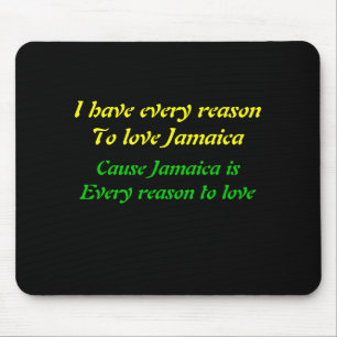 I Liebe Jamaika Mousepad