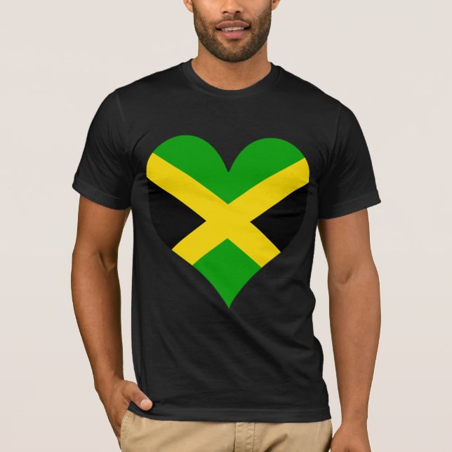 I Liebe Jamaika T-Shirt (Vorderseite)
