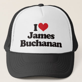 I Liebe James Buchanan Truckerkappe