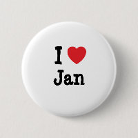 I Liebe Jan heart T - Shirt