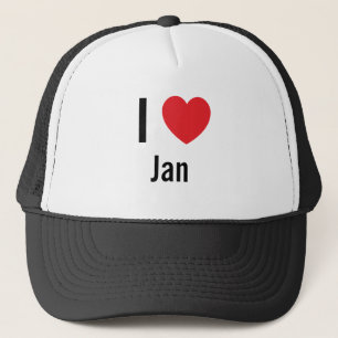 I Liebe Jan Truckerkappe