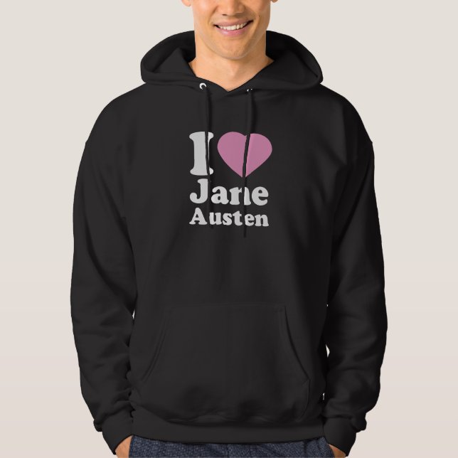 I Liebe-Jane Austen Hoodie (Vorderseite)