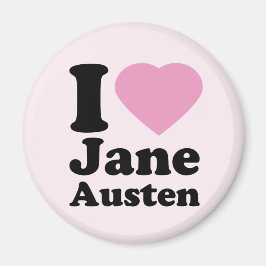I Liebe Jane Austen Magnet