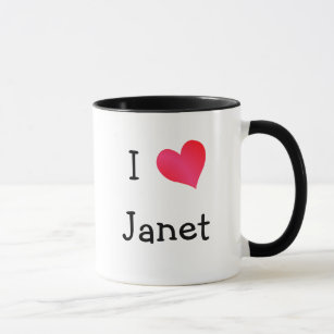 I Liebe Janet Tasse