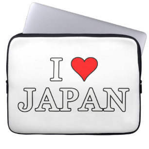 I Liebe Japan Laptopschutzhülle