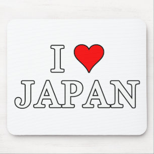 I Liebe Japan Mousepad
