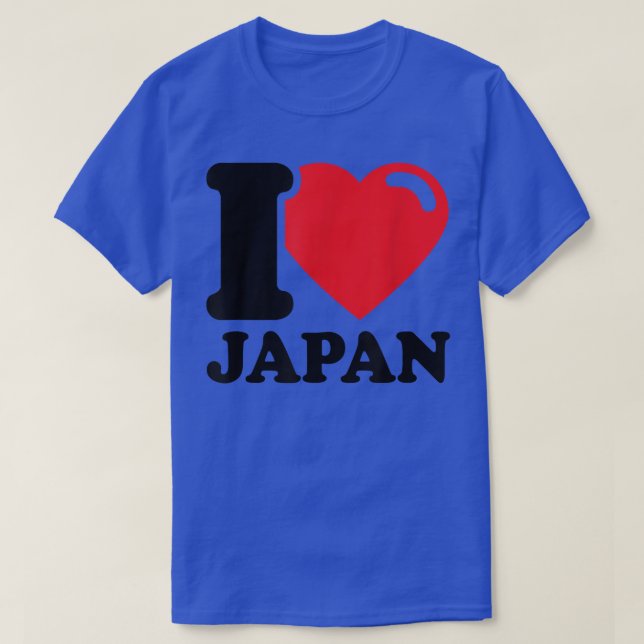 I Liebe Japan T-Shirt (Design vorne)