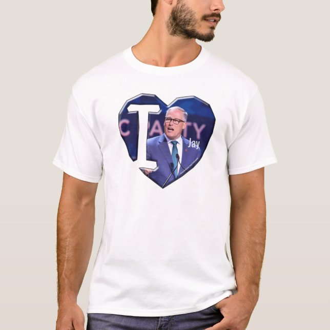 I Liebe-Jay Inslee - T-Shirt (Vorderseite)
