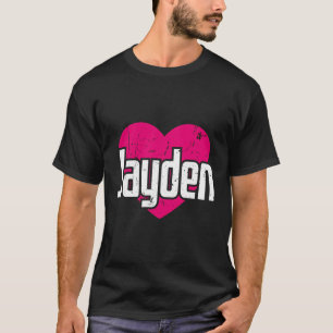 I Liebe Jayden Niedlich Vorname I Heart Jayden T-Shirt