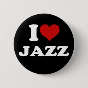 I Liebe Jazz Button